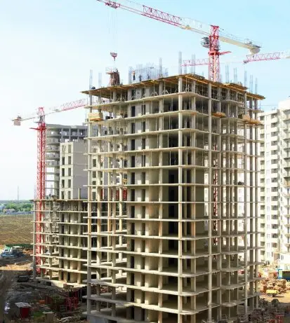 High-rise under construction